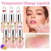 6PCS Crystal Flower Jelly Lipstick Set,Moisturizing Color Changing Lip Gloss Set,Clear Tinted Magic Lip Stain Moisturizer Gift Set,Waterproof Lip Balm Set,Long Lasting Hydrating Lipgloss for Women view 2