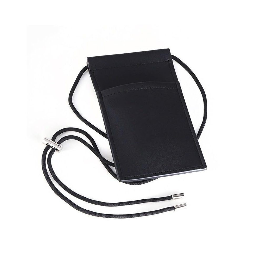 HIONJIN PU leather hair styling tool storage waist bag pet beauty multifunctional hair clipper bag