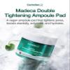 CENTELLIAN 24 Cleansing Foam (5.64oz) + Madeca Double Tightening Ampoule Pad (5.58fl oz x 60 pcs) - Korean Skin Care for Gentle Cleansing, Hydration, Pore Minimizing & Exfoliating, with TECA, AHA/BHA view 2