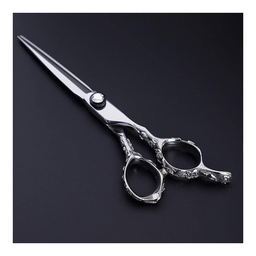 6.0 Inch Plum Blossom Handle Hairdressing Scissors,Professional Haircutting Scissors,Bangs Scissors,Household Haircutting Scissors Hair Cutting Shears
