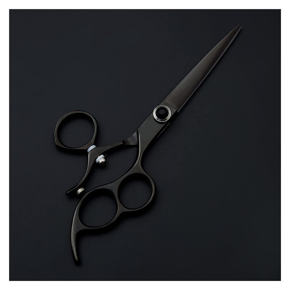 6.0 Inch Black Flying Shears,Rotating Handle Hairdressing Scissors,Hairdressing Scissors,Hairdressing Scissors,Thinning Scissors Hair Cutting Shears