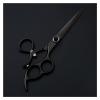 6.0 Inch Black Flying Shears,Rotating Handle Hairdressing Scissors,Hairdressing Scissors,Hairdressing Scissors,Thinning Scissors Hair Cutting Shears view 1