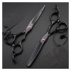 2 6-Inch Wave Hair Scissors,Set Haircut Thinning,Hairdresser'S Scissors,Flat Scissors,Tooth Scissors Hair Cutting Shears view 1