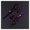 5.5 Inch Purple Flying Shears Rotating Thumb Shears,Rotating Hair Scissors,Hairdressing Flying Scissors For Hairdressers Hair Cutting Shears view 1