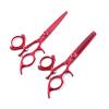 5.5 Inch Purple Flying Shears Rotating Thumb Shears,Rotating Hair Scissors,Hairdressing Flying Scissors For Hairdressers Hair Cutting Shears view 4