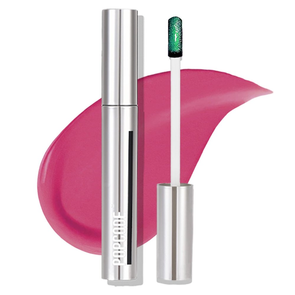 popcode Peel Off Lip Stain - Long Lasting, Transfer Proof and Waterproof Tattoo Lip Tint, Matte Finish Lip Stain Peel Off, Infused with Vitamin E & Algin & Hydroxyacetophenone, #012 Plum
