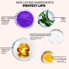 popcode Peel Off Lip Stain - Long Lasting, Transfer Proof and Waterproof Tattoo Lip Tint, Matte Finish Lip Stain Peel Off, Infused with Vitamin E & Algin & Hydroxyacetophenone, #015 Love Poems view 4