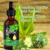 Jamaican Black Castor Oil, Castor Oil Organic Cold Pressed Unrefined, Pure Natural Castor Oil for Hair Growth, Eyelashes & Eyebrows, Deep Cleansing, Skin & Scalp Moisturizer, Nail Care Grow, 60ML view 3