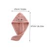 MERRYHAPY Fast Drying Bath Towels Hair Towels for Women Water Absorbent Hair Drying Cap Supple view 2
