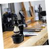 TOGEVAL Safety Razor Stand for Men Shaving Brush Holder Stand Organize Your Razors and Brushes view 4