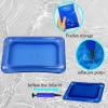 2 PCS Inflatable Pool Foot Bath Basin, Portable Foot Bath Basin, Foot Soaking Bath Basin for Pool Entry Ladder, Swimming Pool Clean Feet Pedicure Supplies view 3