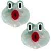 2PCS Frog Hair Clips,Frog Hair Duckbill Clips Animal Hair Claw Clip Barrettes Hairpins Hairgrips for Girls of all Ages (Frog) view 1