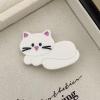 2PCS White Cat Hair Clips,White Cat Hair Duckbill Clips Animal Hair Claw Clip Barrettes Hairpins Hairgrips for Girls of all Ages (White Cat) view 3