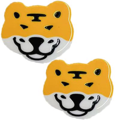 2PCS Tiger Hair Clips,Tiger Hair Duckbill Clips Animal Hair Claw Clip Barrettes Hairpins Hairgrips for Girls of all Ages (Tiger)