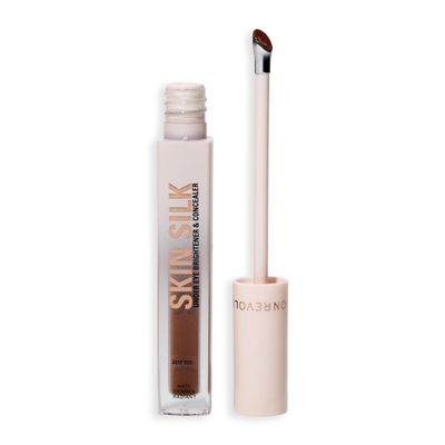 Revolution Skin Silk Radiant Serum Under Eye Brightener, Deep Red