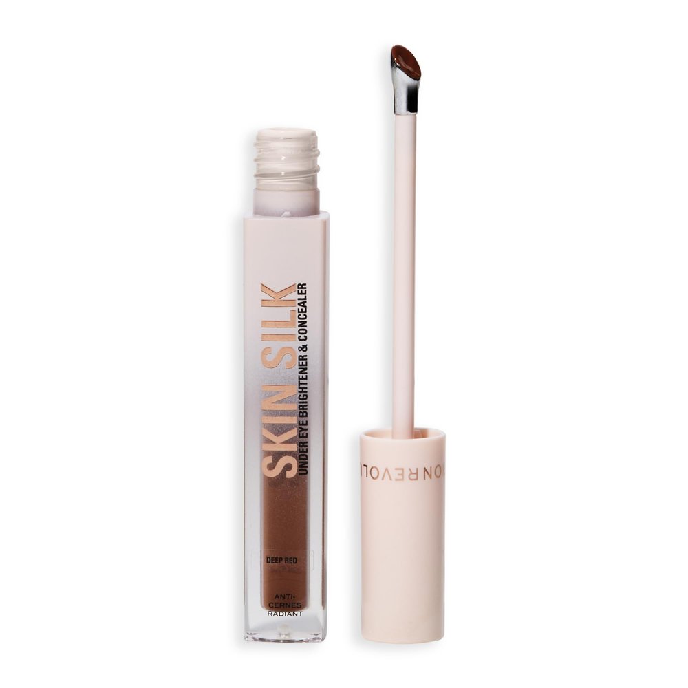 Revolution Skin Silk Radiant Serum Under Eye Brightener, Deep Red