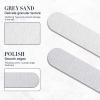25 Pack Natural Wooden Nail Files | Dual Grit 180/240 (Coarse/Fine) for Salon, Home & Travel |Disposable Nail Files Nail Care Essentials view 2