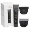 Brio Beardscape V2 Gray Bundled with Zero Blade & Body Blade, Featuring Adjustable Ceramic Blade & Length Guards, a Complete Kit for All Your Grooming Needs view 1