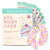Patchology Eye Want Cake Under Eye Patches for Puffy Eyes, Dark Circles & Wrinkles, Hydrating Undereye Gel Patches, Holiday Treats, Christmas Gifts for Women & Stocking Stuffers for Teens (5 Pairs) view 1