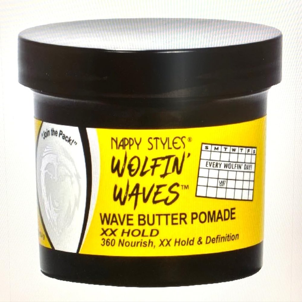 Nap-py styles Wolfin Waves Butter Pomade XX Hold - 4oz