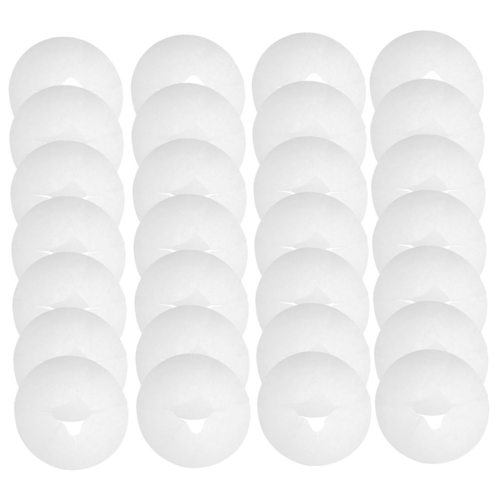 100pcs Disposable Face Hole Pillow Mats Ergonomic Massage Headrest Covers for Spa Salon Use Soft Non-Woven Comfortable for Professional Therapists