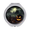 Halloween Horror Portable Travel Makeup Mirror 1X 2X Folding Makeup Mirror Travel Makeup Mirror Handheld 2-Sided Round Mirror Travel Essentials Gift for Women view 1