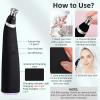 IeBilif Diamond Microdermabrasion Machine, 3 Modes Diamond Microdermabrasion Dermabrasion Machine for Blackhead Removal, Portable Microdermabrasion Tool with 8 Diamond Tips view 4