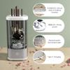 Electric Makeup Brush Cleaner and Dryer Machine, Automatic Spinning Brush Cleaning Device with UV Light, Professional Cosmetic Brush Washer view 3