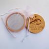 XFYSDIY Personalized Pocket Mirror, Personalized Wedding Guest Gift, Custom Engraved Wooden Pocket Makeup Mirror for Women Wedding Party Favor Souvenir(1pcs) view 2