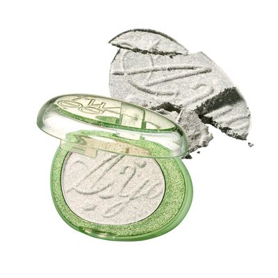 fwee Glitz Stone Highlighter | 12 Vibrant, Photogenic Shades, Long-lasting Glow, Daily Shimmer to Bold Glitter, Inspired by Birthstones Lucky Clover | 5.2g