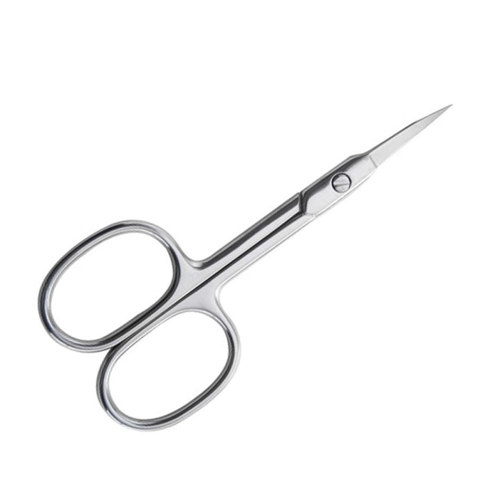 FOMIYES Professional Stainless Steel Beauty Scissors for Makeup Kit Facial Hair Trimmer Eyebrow Shears Hair Scissors Eyelash