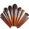 HIONJIN Log color true capillary light sharp wool horse hair makeup brush powder brush cheek brush eye shadow brush view 1