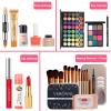 SOUQDWL Multi-Purpose Makeup Kit,Makeup Set for Women with Foundation and Concealer Eyeshadow Palette Lip Gloss Blusher Brushes,Beginners Full Kit Cosmetic Essential Starter Bundle view 4