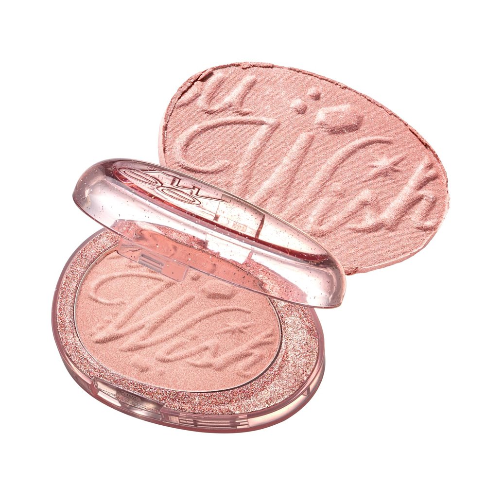 fwee Glitz Stone Highlighter | 12 Vibrant, Photogenic Shades, Long-lasting Glow, Daily Shimmer to Bold Glitter, Inspired by Birthstones  Bliss Shell | 5.6g