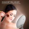 Flexible Makeup Mirror 10X Magnifying Mirrors Led Light Ed Touch Screen Vanity Mirror Portable Dressing Table Cosmetic Mirrors W view 2