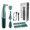 NinthAvenue Basics 4-in-1 Men's Electric Shaver, Wet & Dry, USB Rechargeable, Green view 1