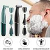NinthAvenue Basics 4-in-1 Men's Electric Shaver, Wet & Dry, USB Rechargeable, Green view 2