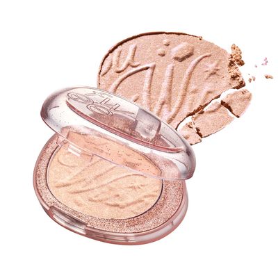 fwee Glitz Stone Highlighter | 12 Vibrant, Photogenic Shades, Long-lasting Glow, Daily Shimmer to Bold Glitter, Inspired by Birthstones Love Quartz | 4.6g
