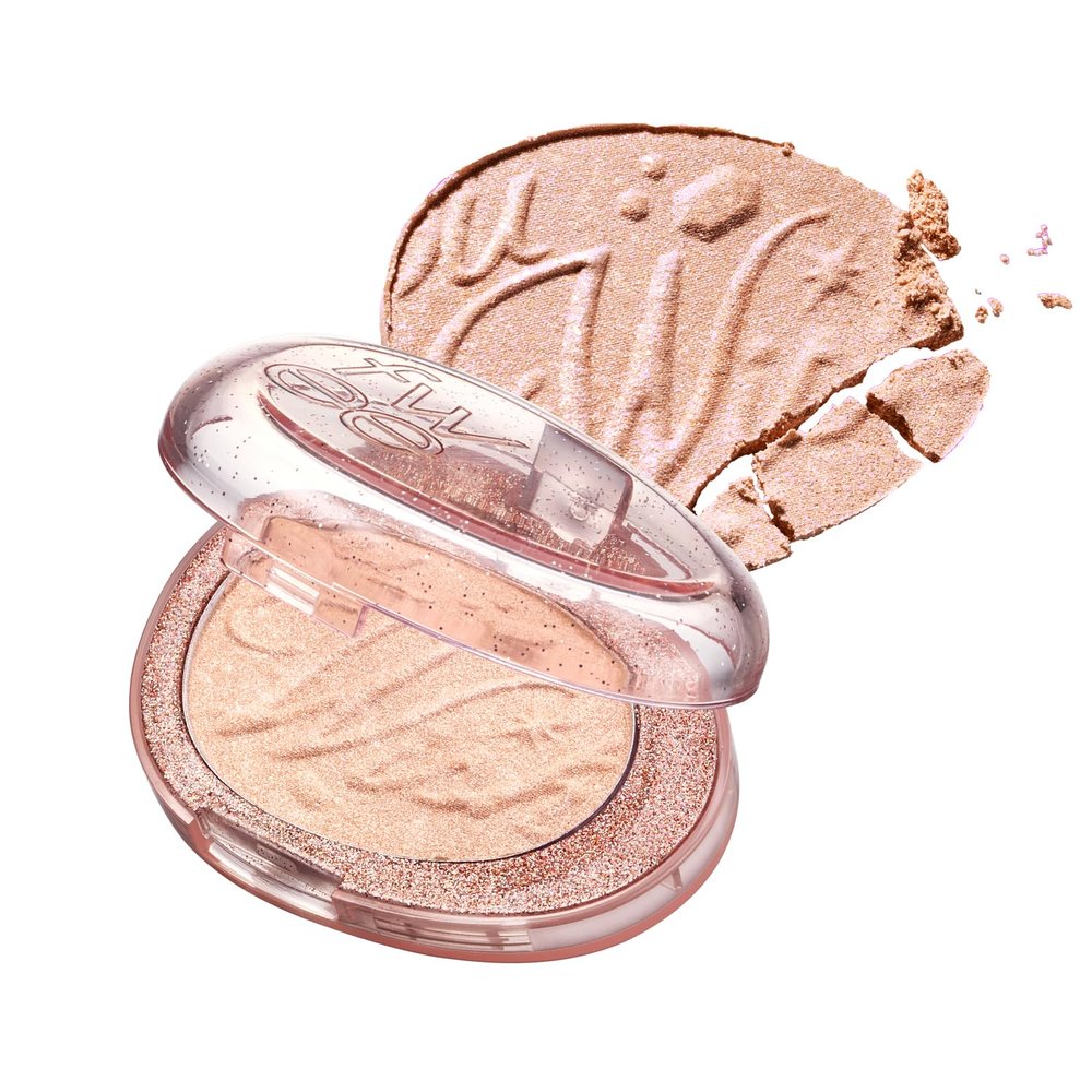 fwee Glitz Stone Highlighter | 12 Vibrant, Photogenic Shades, Long-lasting Glow, Daily Shimmer to Bold Glitter, Inspired by Birthstones  Love Quartz | 4.6g