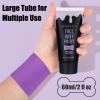 BOBISUKA Light Purple Face Body Paint, Water Based Face Painting for Art Theater Halloween Party Cosplay Clown SFX Makeup for Women Adults Teens, Non-Toxic Washable view 2