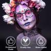 BOBISUKA Light Purple Face Body Paint, Water Based Face Painting for Art Theater Halloween Party Cosplay Clown SFX Makeup for Women Adults Teens, Non-Toxic Washable view 3