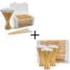 Accesfire 200pcs Large Cotton Swabs+120pcs Middle Head Cotton swabs view 1
