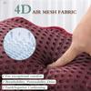 Bath Pillow RUVINCE Ergonomic Luxury Bathtub Pillow with Head,Neck, Shoulder and Back Support, 4D Bath Pillows for tub with 6 Powerful Suction Cups, Fits All Bathtub, Spa Tub, Hot Jacuzzi (Dark red) view 4