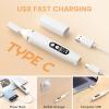 Eyebrow Trimmer Electric Eyebrow Razor with Digital Display LED Light, 2-Speed Eyebrow Shaver Rechargeable Facial Hair Remover Trimmer for Women, Painless Face Hair Removal for Upper Lip Peach Fuzz view 4