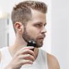 SOUQDWL Portable Electric Shaver for Men - Mens Beard Trimmer | USB Rechargeable Beard Shaver, Pocket Size Shavers, Compact Wet Dry Use, Mini Electric for Men(Preto) view 2