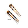 2Pcs U Shaped Hairpin Fork Hair Fork French Pins Twist U Shaped Hair Pin Updo Chignon Pin Acetate Hair Fork Hairstyle Accessories for Women Girls view 2