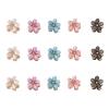 12 PCS Flower Hair Clips For Women Candy Color Flower Hair ClipsCute Mini Claw Clips For Women/GirlsZircon inlay Hair ClipsPresents For BirthdaysWedding And Holidays view 2
