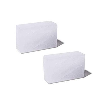 Natural Alum Block, 75g, Pack of 2, White Fitkari Alum Whole Phitkari Piece Blocks Fitkari - Patika (150 Gram)