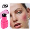 Cooling Water Jelly Tint Blush, Multi-Use Love Blush Tint Stick, Sheer Lip & Cheek Stain Makeup Stick, Moisturizing Buildable Bouncy Jelly Texture, Cruelty Free (02#, 0.32oz) view 2