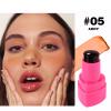 Cooling Water Jelly Tint Blush, Multi-Use Love Blush Tint Stick, Sheer Lip & Cheek Stain Makeup Stick, Moisturizing Buildable Bouncy Jelly Texture, Cruelty Free (05#, 0.32oz) view 2